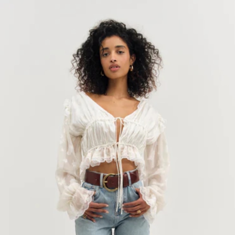 Brand New Jeanne Shirt For Love and Lemons, M
